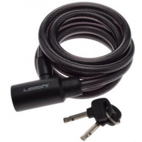LEOSHI MOTORCYCLE LOCK CABLE 2x1800mm