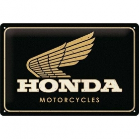 Metal tin sign HONDA MOTORCYCLES 20x30