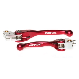 RFX Race Forged Flexible Lever Set Red HONDA CRF 250-450cc 2007-2024