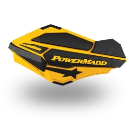 Powermadd Sentinel rankų apsaugos, Ski-Doo, geltonos/juodos 