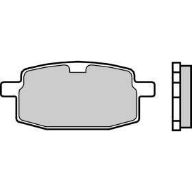 BREMBO Scooter Carbon Ceramic Brake pads APRILIA / CAGIVA / DERBI / ITALJET / PEUGEOT / TGB 50-400cc 1989-2020