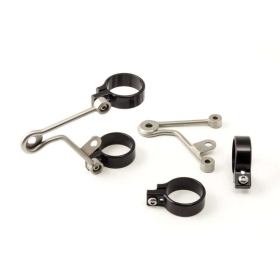 LSL Clubman Headlight Bracket Kit With indicator holder For USD Fork Stainless Steel Universal Ø53/55mm