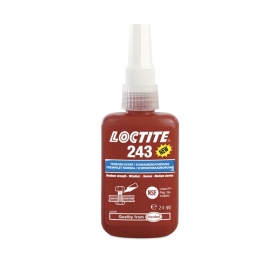 LOCTITE 243 vidutinio stiprumo sriegių klijai - 24ml