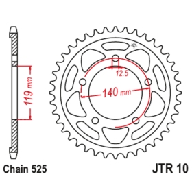 Priekinė žvaigždutė JTR10.42ZBK