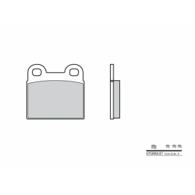 BREMBO Street Carbon Ceramic Brake pads BMW R 450-1000cc 1978-1985