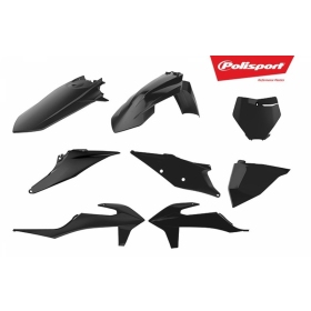 Polisport plastic kit SX / SXF 2019-2022 Black