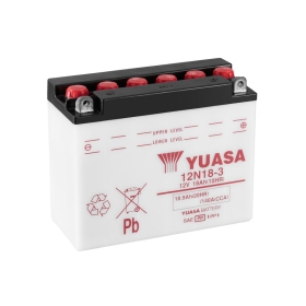 Battery Yuasa 12N18-3 12V 18.9Ah