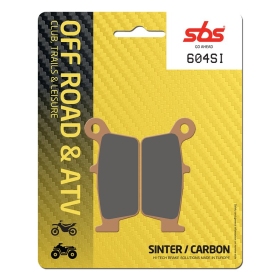 Sbs Brakepads 604SI Sintered Offroad GAS GAS / HONDA / KAWASAKI / SUZUKI / TM / YAMAHA