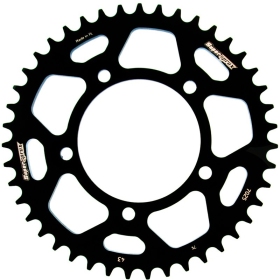 Supersprox Rear Sprocket Alu RAL-7025:42 Black 42t