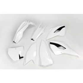 UFO Plastic kit original Husqvarna TC / FC 125-450 white