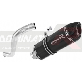 Exhaust kit Dominator HP1 BLACK BMW F650ST 1997-1999