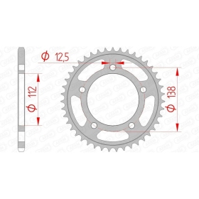 AFAM Steel Standard Rear Sprocket - 520 38-45 teeth