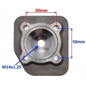 Cylinder head MINARELLI HORIZONTAL 70cc / 47mm