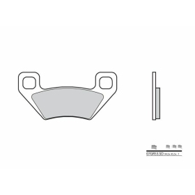 BREMBO Off-Road Sintered Metal Brake pads ARCTIC CAT/ KYMCO 300-1000 03-20