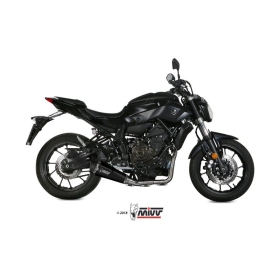 MIVV Delta Race Full Exhaust System carbon Yamaha MT-07