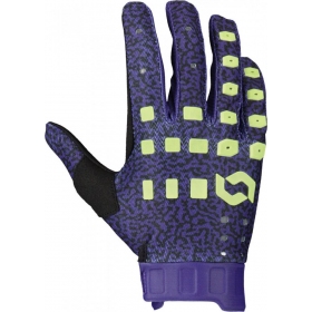 Scott Podium Pro Blue/Orange Motocross Gloves
