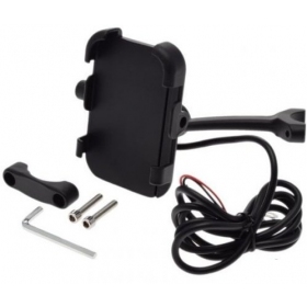 PHONE HOLDER BENELLI / UNIVERSAL WITH CHARGER (FASTENING ON HANDLEBAR)