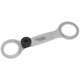 Wrench for unscrewing crank mechanism 