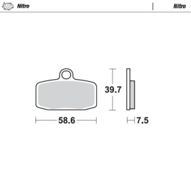 Moto-Master Brakepads Ktm/ Husqvarna/ Sherco