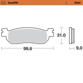 Moto-Master Brakepads Yamaha