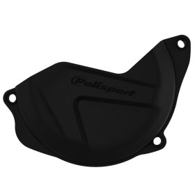 Polisport clutch cover CRF450R 2010-2016 Black