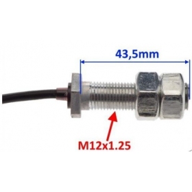 Speedometer sensor ATV 250cc M12x43,5mm (cable length 1450mm)