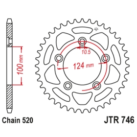 Supersprox / JT Rear sprocket 746.48 48t