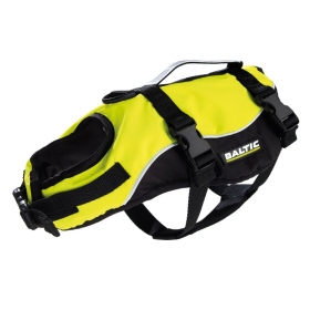 Baltic Maja cat buoyancy aid vest UV yellow / black