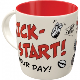 Cup Kick Start Your Day 340ml