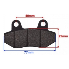 Brake pads MaxTuned LONGJIA LJ50QT-9M