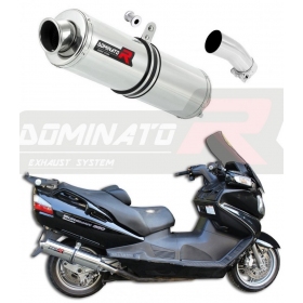 Exhaust silencer Dominator ROUND SUZUKI BURGMAN 650 2013