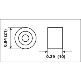 Perf anods Round Suzuki/J/E (4-pack)