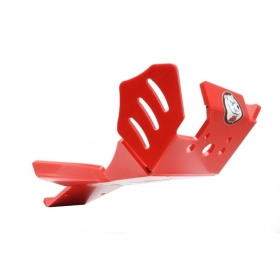 AXP Enduro Xtrem Skid plate Red HDPE 8mm Beta RR 250-300cc 2018-2019