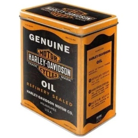 Box Harley-Davidson - Genuine Oil 20x10x14cm