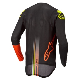 Alpinestars Jersey Supertech Blaze Black/Orange/Yellow