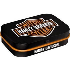 Mėtinių saldainių dėžutė HARLEY-DAVIDSON 62x41x18mm 4vnt.