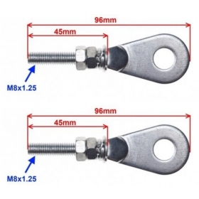 Chain adjuster tensioner set SHINERAY ATV150 2pcs