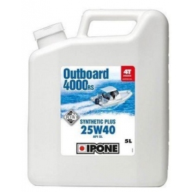 IPONE OUTBOARD 4000 RS 25W40 SYNTHETIC OIL 4T 5L
