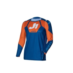 Just1 J-Flex 2.0 District Off Road Shirt For Men Blue/Orange 