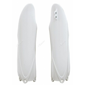 RACETECH Fork Guards YAMAHA TT-R, YZ 125/450cc 16-24 White