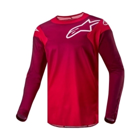 Alpinestars marškinėliai Racer Hoen Mars Raudona/Bordo