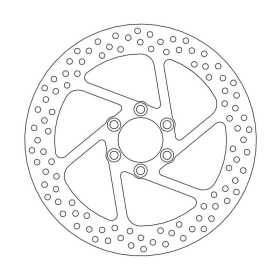 Moto-Master Halo Brakedisc front Suzuki: VS600GL Intruder, VS800GL Intruder, VS1