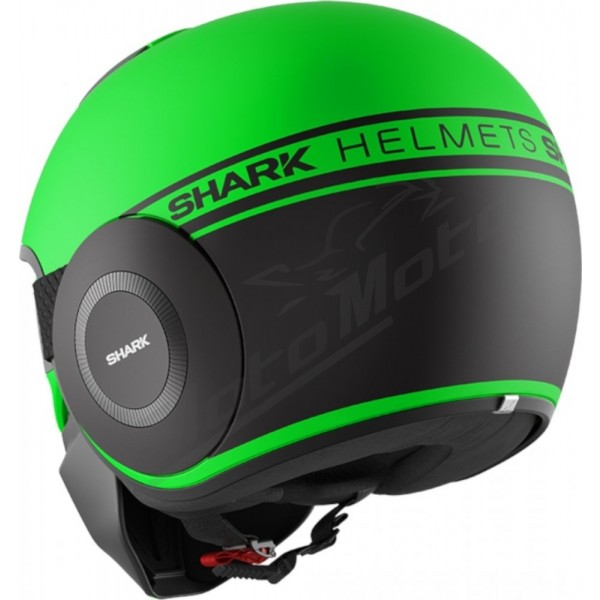 Casque moto jet Shark street drak blank