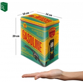 Dėžutė GASOLINE 20x10x14cm