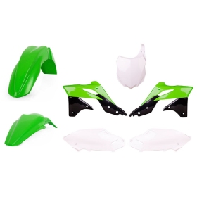 Polisport  plastic kit KX250F 2013-2016 Green / White / Black