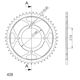 Supersprox / JT Rear sprocket 1806.47 47t