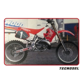 TECNOSEL Seat Cover ​​​​​​​HONDA CR 125 1990-1992 red