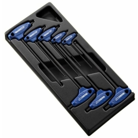 EXPERT 8 T-Handle Hexagon Keys Tools Module - Plastic Tray