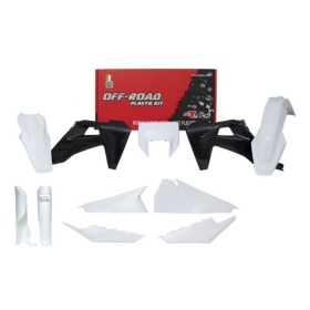 RACETECH Plastic Kit HUSQVARNA FE/ TE 2020-2023 White/ Black