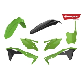 Polisport plastic kit Kawasaki KX450F (2016-2018) Green / Black